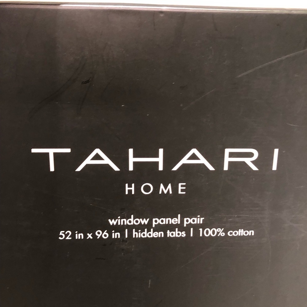 TAHARI HOME Window Panel Pair - Picture 9 of 9